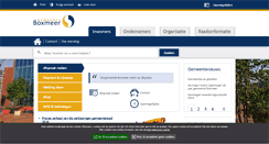 Desktop Screenshot of boxmeer.nl