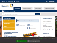 Tablet Screenshot of boxmeer.nl